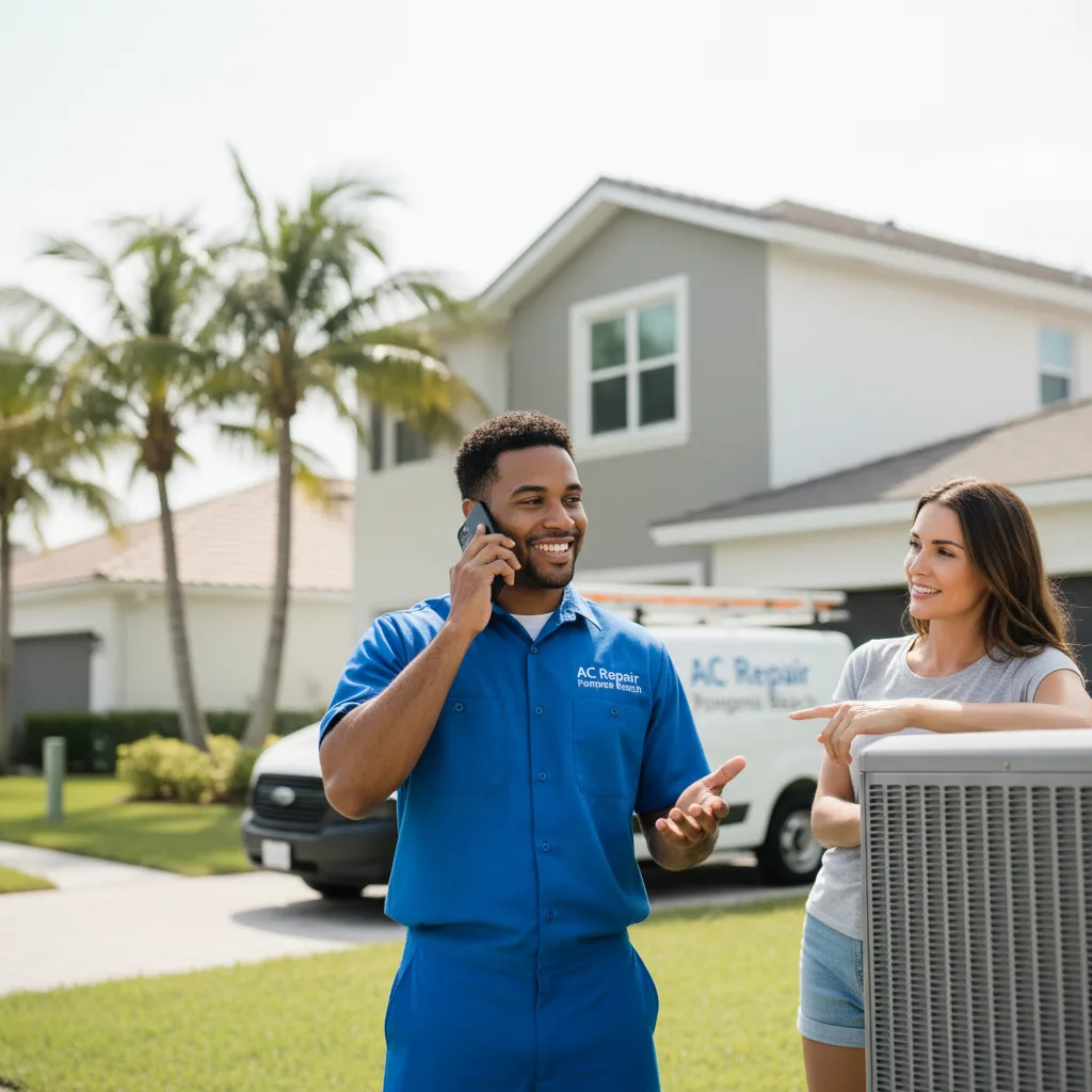 AC Repair Pompano Beach customer support in North Fort Myers